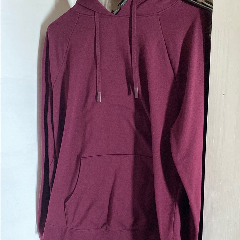 Women’s Burgundy Hoodie Sweater